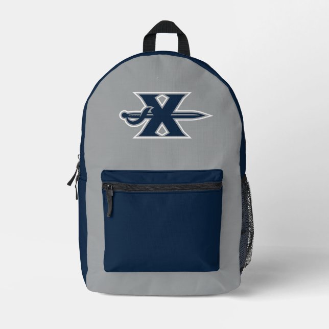Xavier Musketeers Sword Printed Backpack (Front)