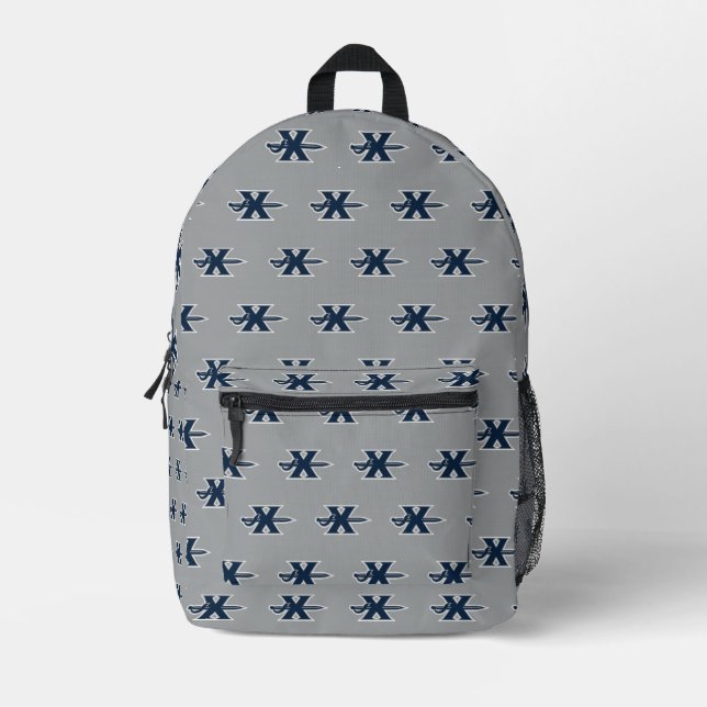 Xavier Musketeers Sword Printed Backpack (Front)