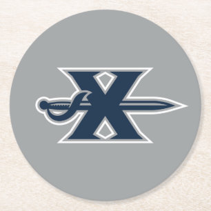 Xavier Musketeers Sword Round Paper Coaster