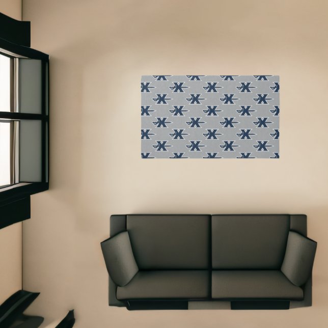 Xavier Musketeers Sword Rug (Insitu (Indoor 1))