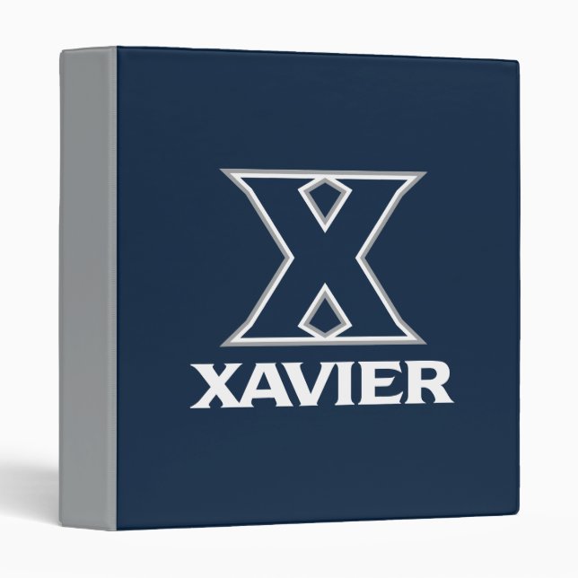 Xavier University 3 Ring Binder (Front/Spine)