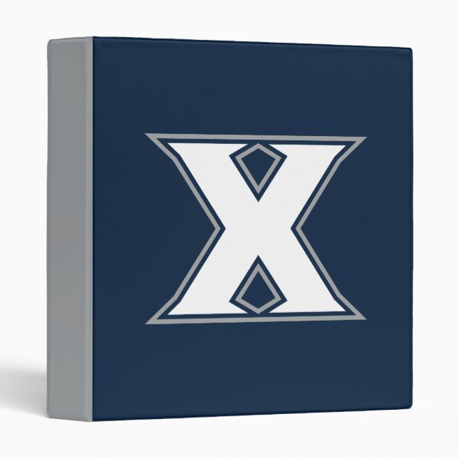 Xavier University 3 Ring Binder (Front/Spine)