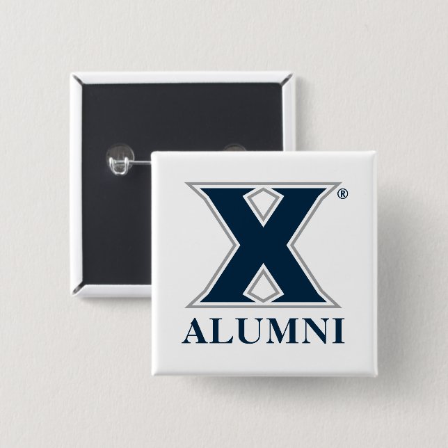 Xavier University Alumni Button (Front & Back)