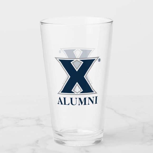Xavier University Alumni Glass (Front)