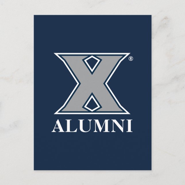 Xavier University Alumni Invitation Postcard (Front)