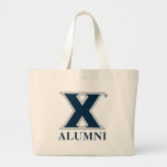 Xavier University Alumni Large Tote Bag<br><div class="desc">Check out these Xavier University Mark designs! Show off your Xavier University Pride with these new University products. These make the perfect gifts for the Xavier student, alumni, family, friend or fan in your life. All of these Zazzle products are customizable with your name, class year, or club. Go Musketeers!...</div>
