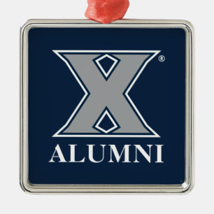 Xavier University Alumni Metal Ornament