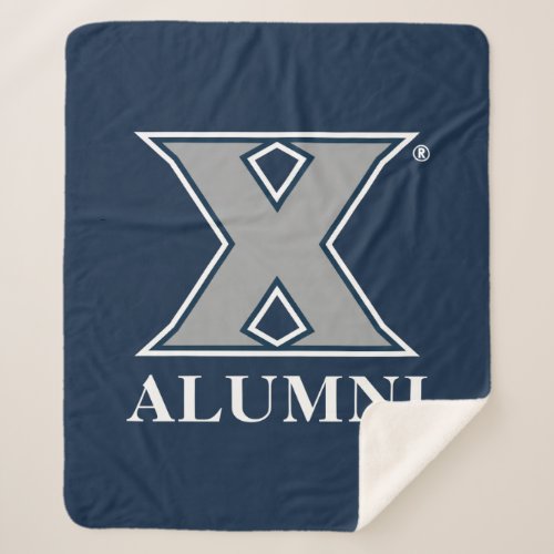 Xavier University Alumni Sherpa Blanket