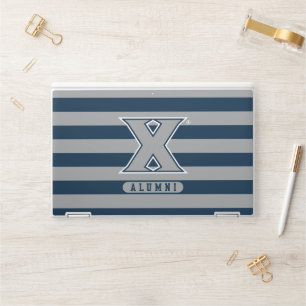 Xavier University Alumni Stripes HP Laptop Skin