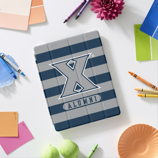 Xavier University Alumni Stripes iPad Smart Cover (In Situ)