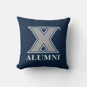 Xavier University Alumni Throw Pillow