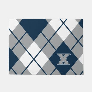 Xavier University Argyle Doormat