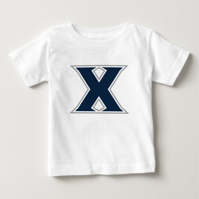 Xavier University Baby T-Shirt (Front)