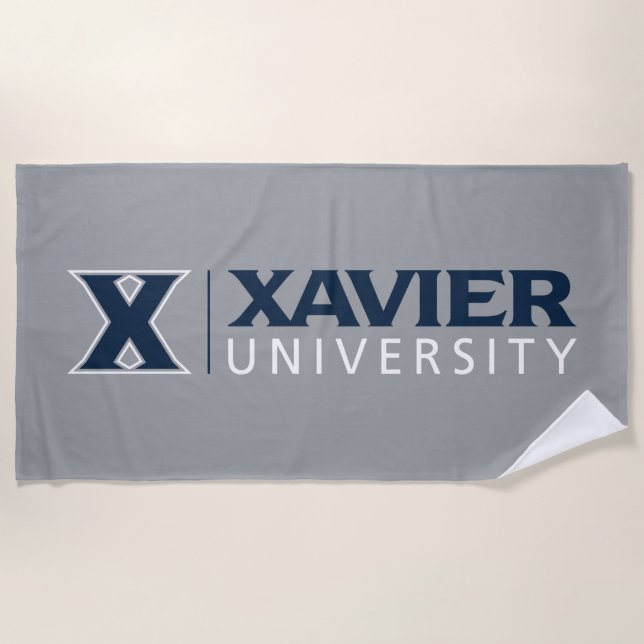 Xavier University Beach Towel (Front)