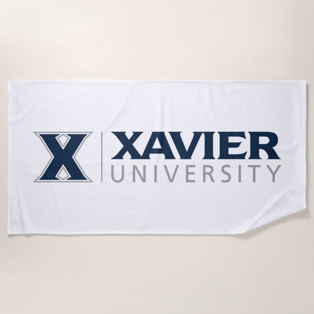Xavier University Beach Towel (Front)