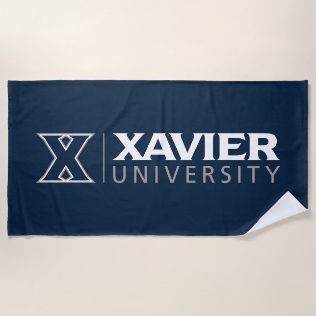 Xavier University Beach Towel (Front)
