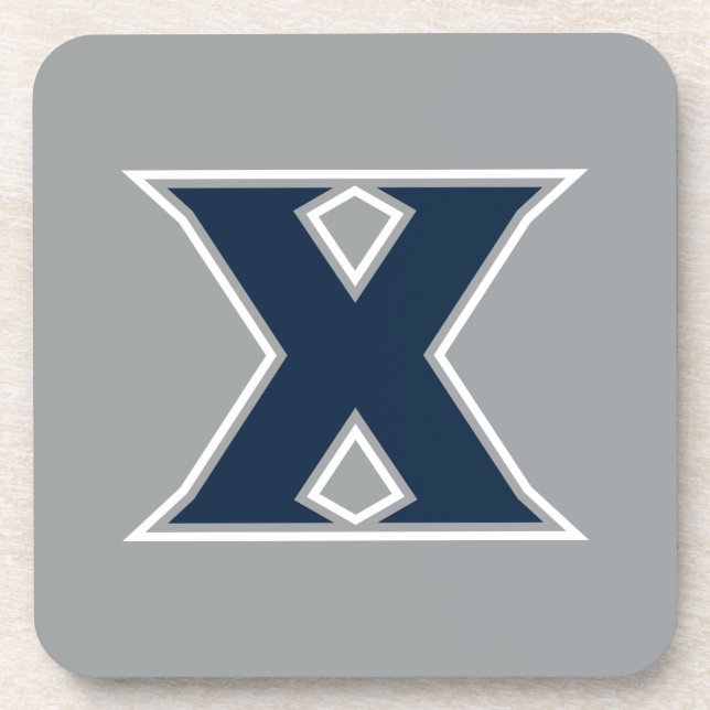 Xavier University Beverage Coaster (Front)