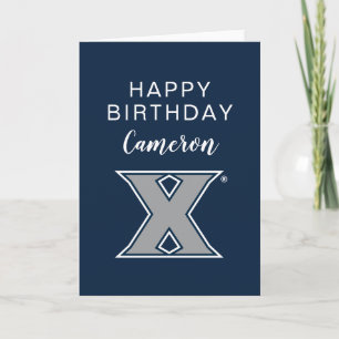 Xavier University Birthday Card