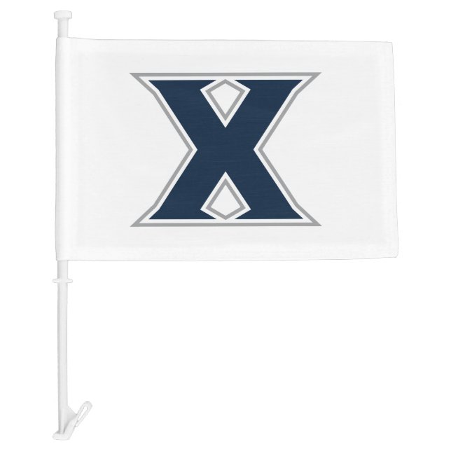 Xavier University Car Flag (Front)