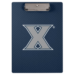 Xavier University Carbon Fiber Pattern Clipboard