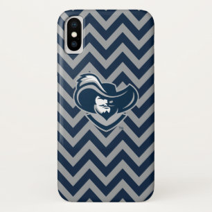 Xavier University Chevron Pattern iPhone X Case