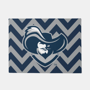 Xavier University Chevron Pattern Doormat