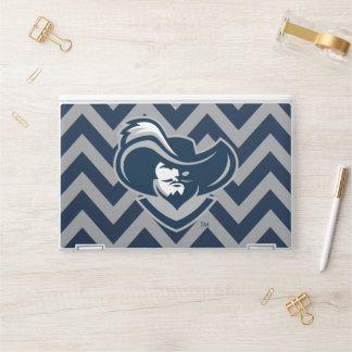 Xavier University Chevron Pattern HP Laptop Skin
