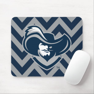 Xavier University Chevron Pattern Mouse Pad