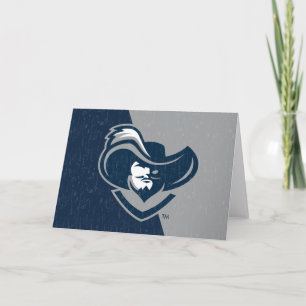 Xavier University Color Block Distressed Card