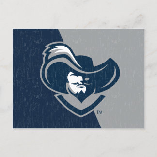 Xavier University Color Block Distressed Invitation Postcard