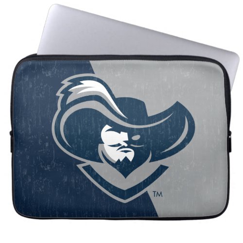 Xavier University Color Block Distressed Laptop Sleeve