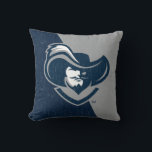 Xavier University Color Block Distressed Throw Pillow<br><div class="desc">Check out these Xavier University Mark designs! Show off your Xavier University Pride with these new University products. These make the perfect gifts for the Xavier student, alumni, family, friend or fan in your life. All of these Zazzle products are customizable with your name, class year, or club. Go Musketeers!...</div>