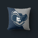 Xavier University Color Block Distressed Throw Pillow<br><div class="desc">Check out these Xavier University Mark designs! Show off your Xavier University Pride with these new University products. These make the perfect gifts for the Xavier student, alumni, family, friend or fan in your life. All of these Zazzle products are customizable with your name, class year, or club. Go Musketeers!...</div>