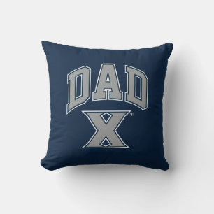 Xavier University Dad Throw Pillow