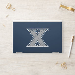 Xavier University Distressed Logo HP Laptop Skin