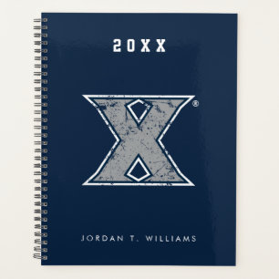 Xavier University Distressed Logo Planner