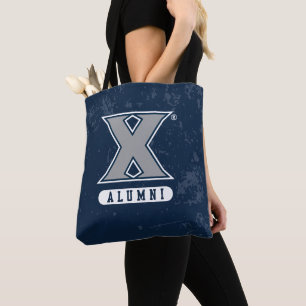 Xavier University Distressed Logo Tote Bag