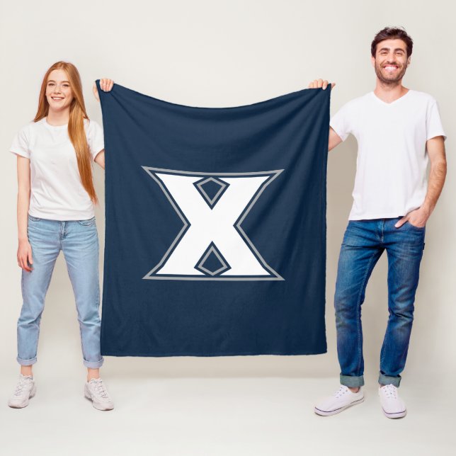 Xavier University Fleece Blanket (In Situ)