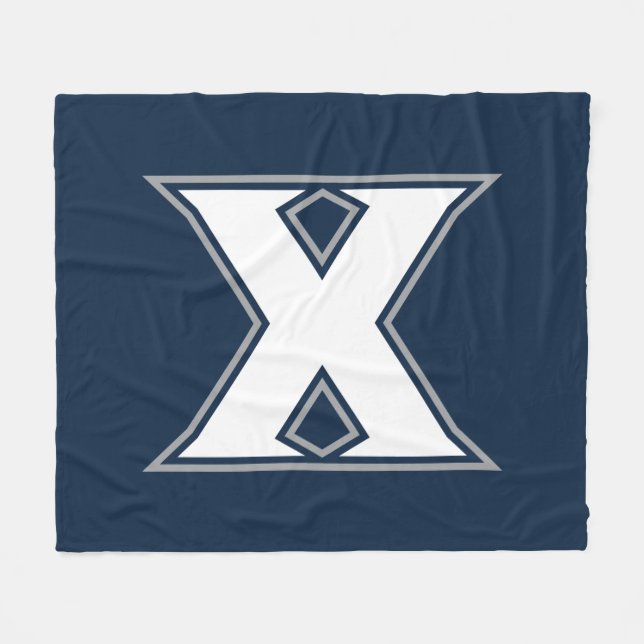 Xavier University Fleece Blanket (Front (Horizontal))