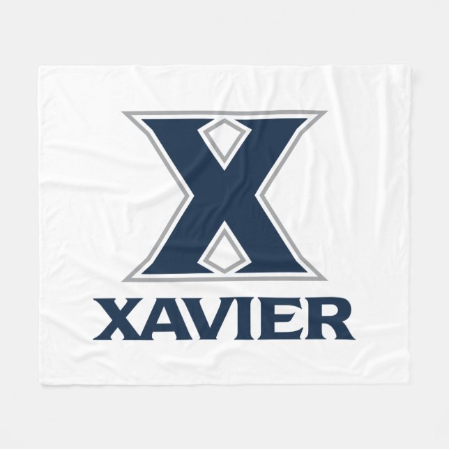 Xavier University Fleece Blanket (Front (Horizontal))
