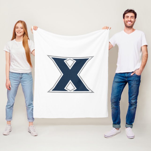 Xavier University Fleece Blanket (In Situ)