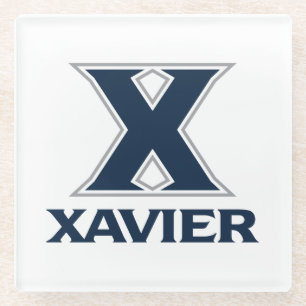 Xavier University Glass Coaster