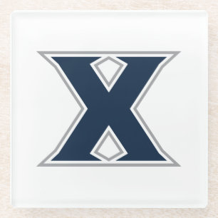 Xavier University Glass Coaster