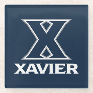 Xavier University Glass Coaster