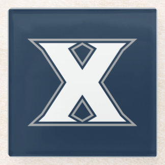 Xavier University Glass Coaster