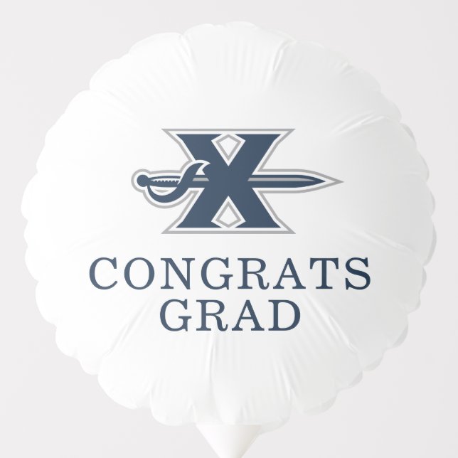 Xavier University Graduation Balloon (Front)