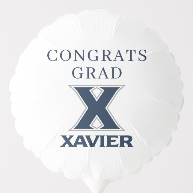 Xavier University Graduation Balloon (Front)