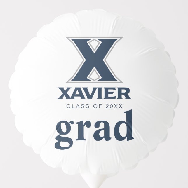Xavier University Graduation Balloon (Front)