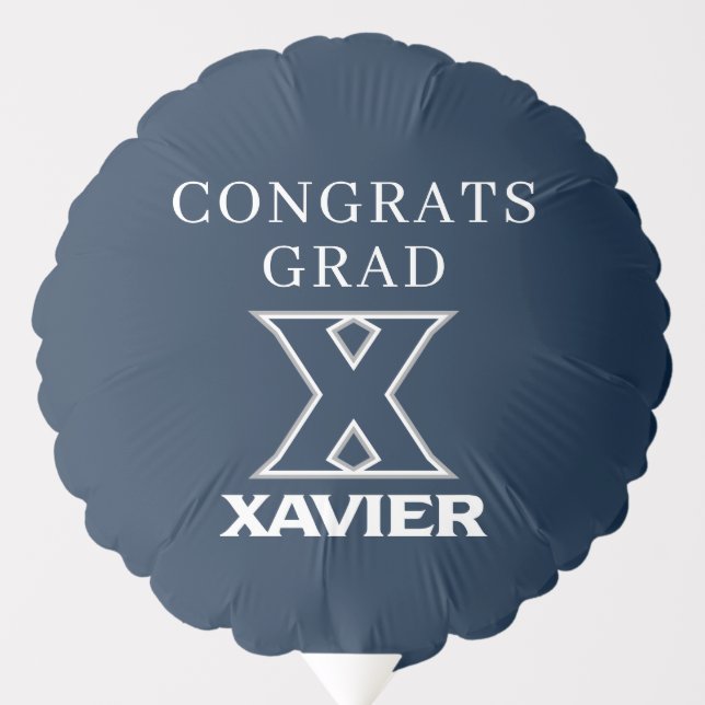 Xavier University Graduation Balloon (Front)