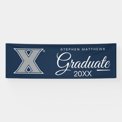 Xavier University  Graduation Banner